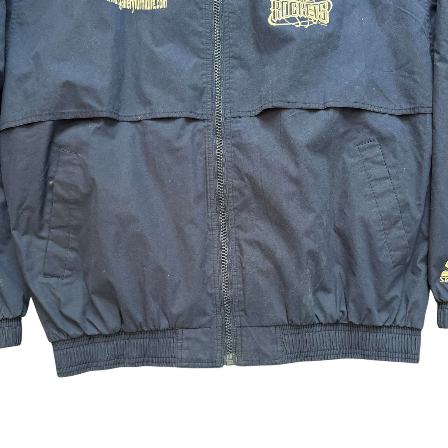 Houston Rockets Gallery Furniture Vintage Starter Jacket XL