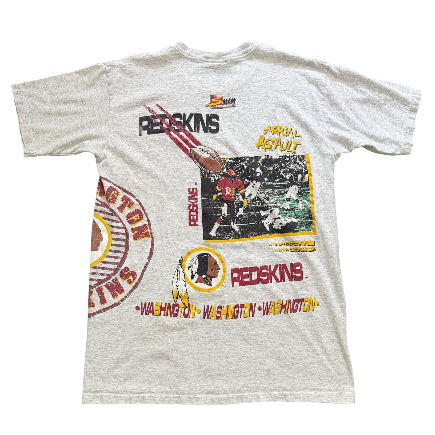 Washington Redskins Vintage Salem AOP T-Shirt Large