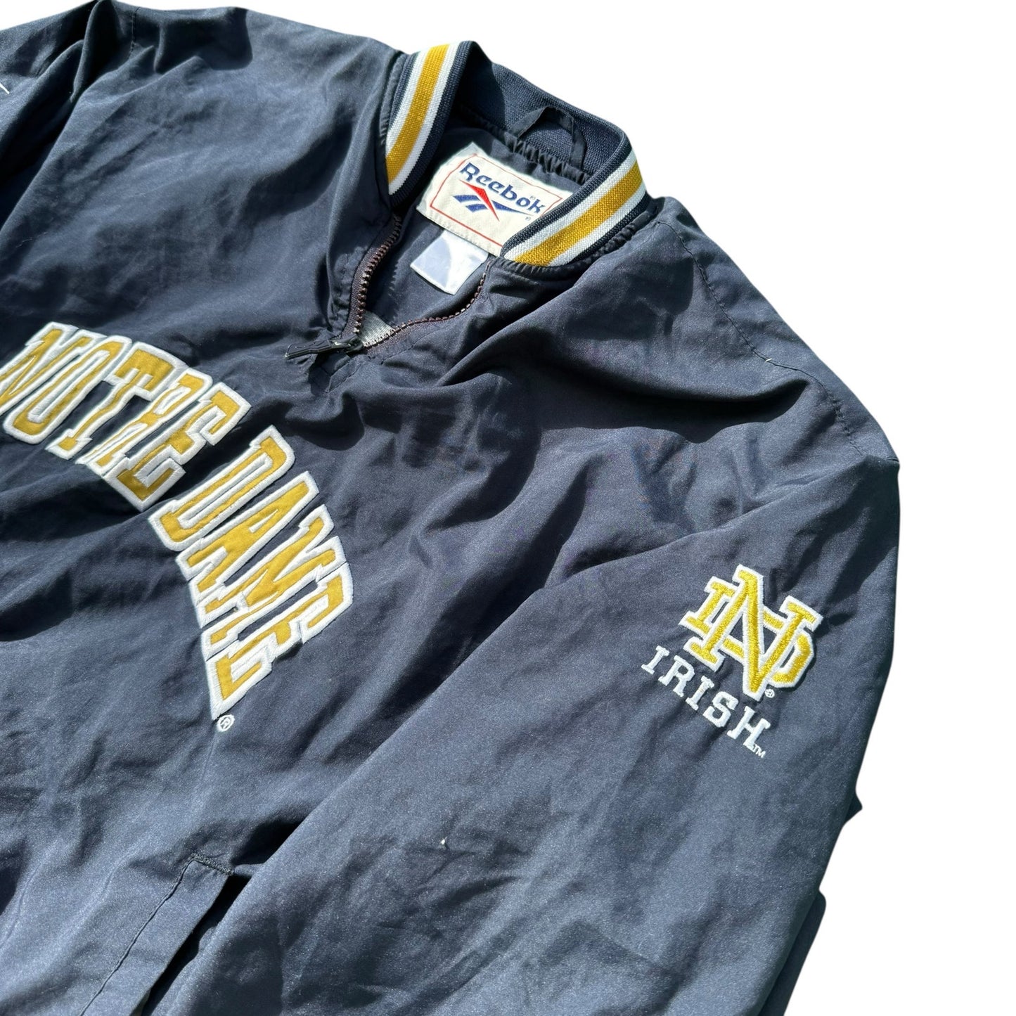 Note Dame Vintage Reebok Pullover - kids