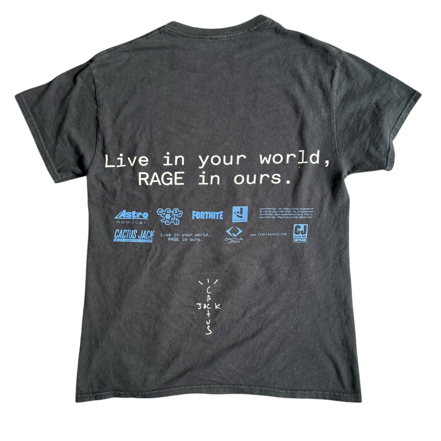 Cactus Jack Travis Scott x PlayStation Graphic T-shirt - Small