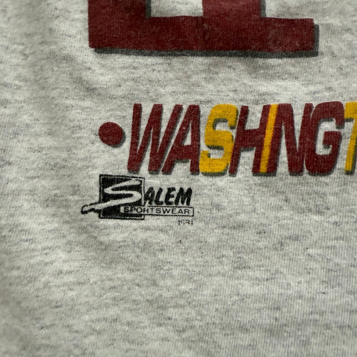 Washington Redskins Vintage Salem AOP T-Shirt Large
