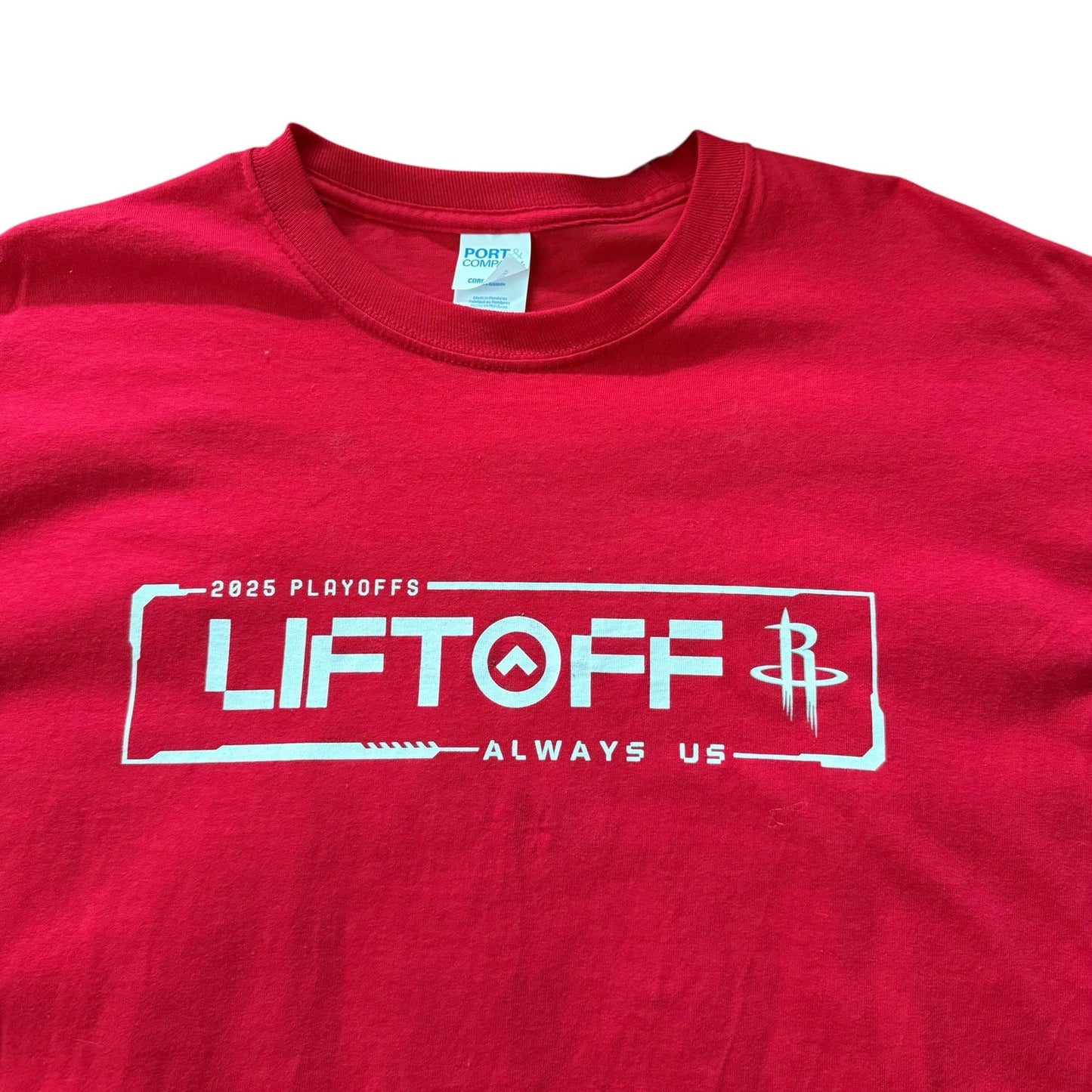 Houston Rockets 2025 Game 2 Playoffs T-Shirt - XL