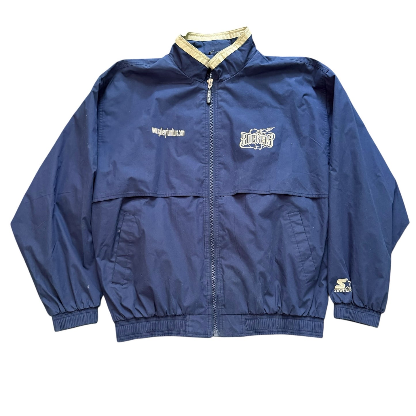 Houston Rockets Gallery Furniture Vintage Starter Jacket XL