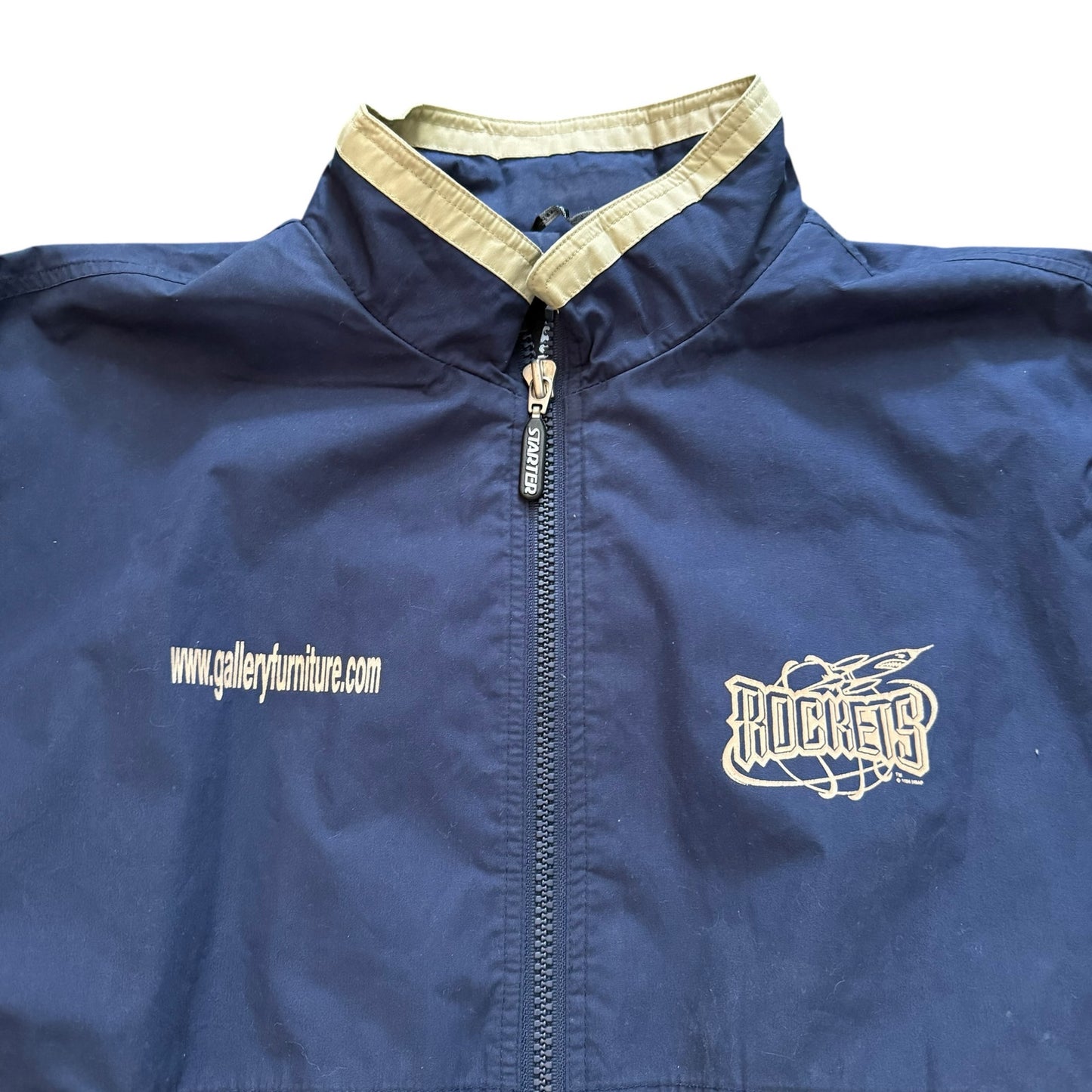 Houston Rockets Gallery Furniture Vintage Starter Jacket XL