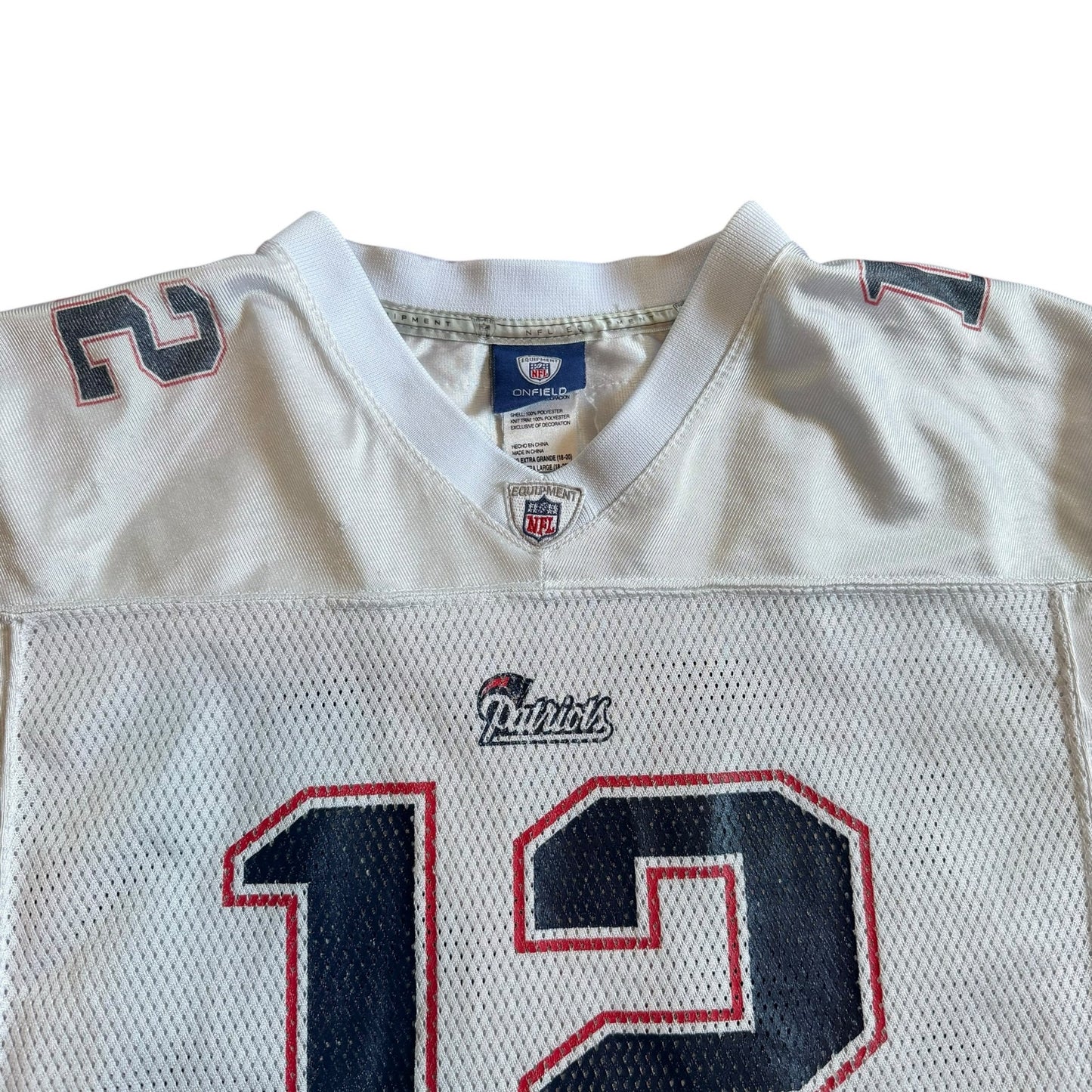 Tom Brady New England Patriots #12 Youth Jersey - XL