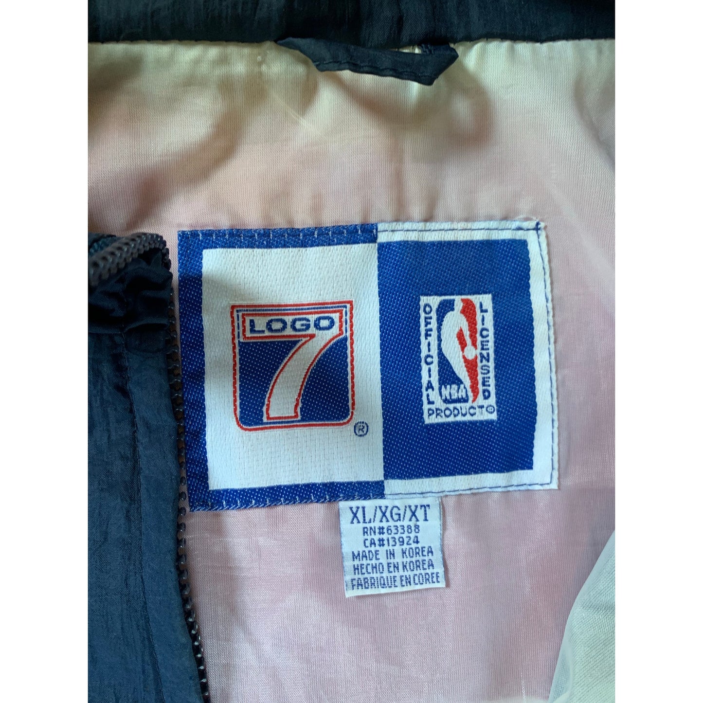 Houston Rockets Logo 7 Vintage Windbreaker - XL