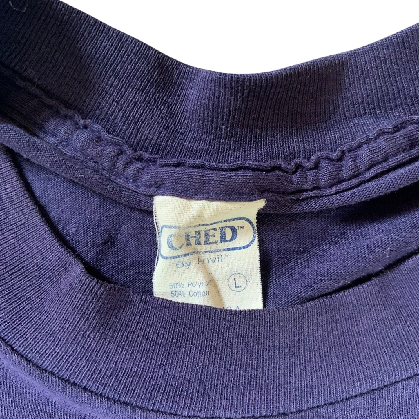 Vintage Georgia Tech 80s Graphic T-shirt Single Stitched - L