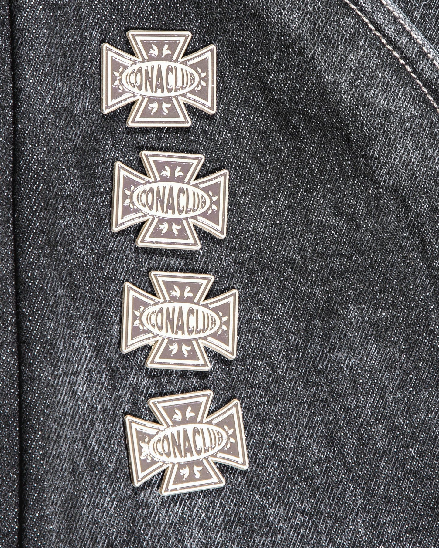Washed Denim Utility Pants