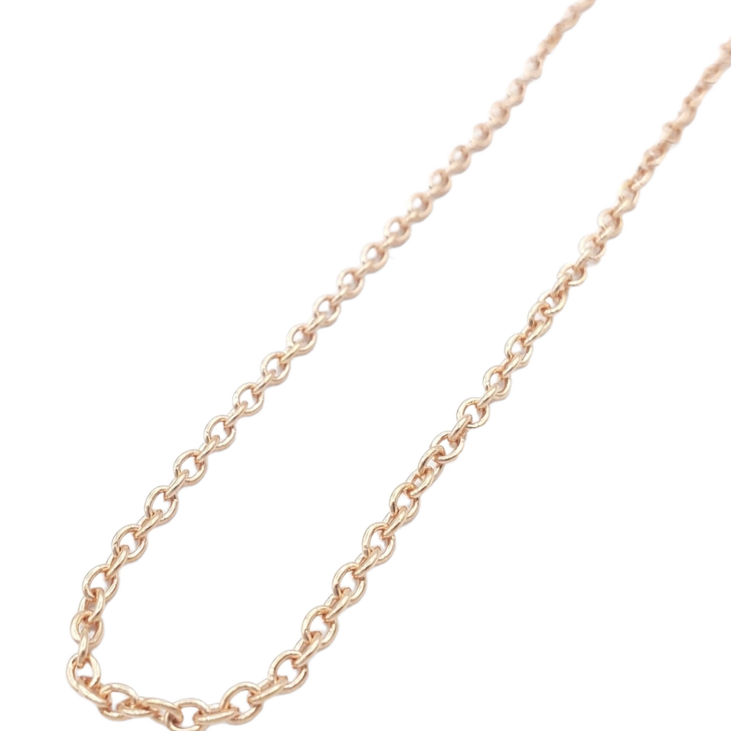 14K Gold- Rolo Chain (Rose Gold)