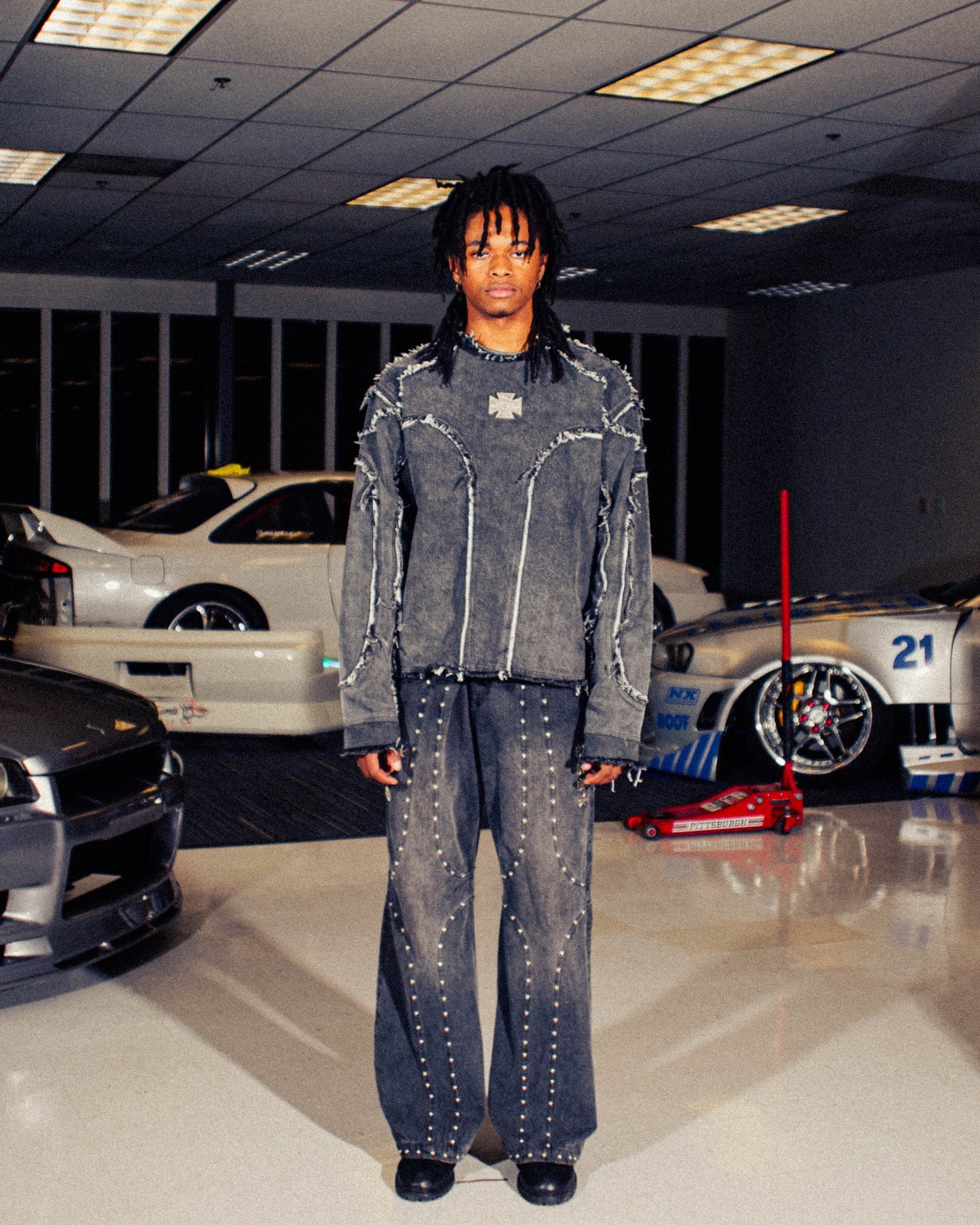 Star-Bolt Denim Jeans