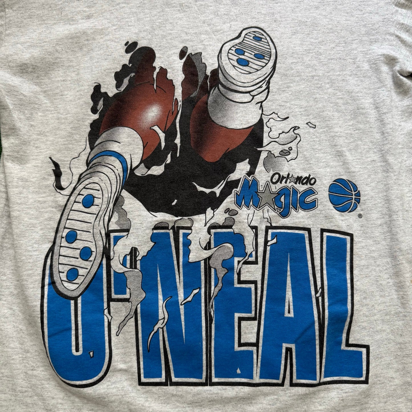 Vintage Shaquille O’Neal Orlando Magic Nutmeg T-Shirt Medium