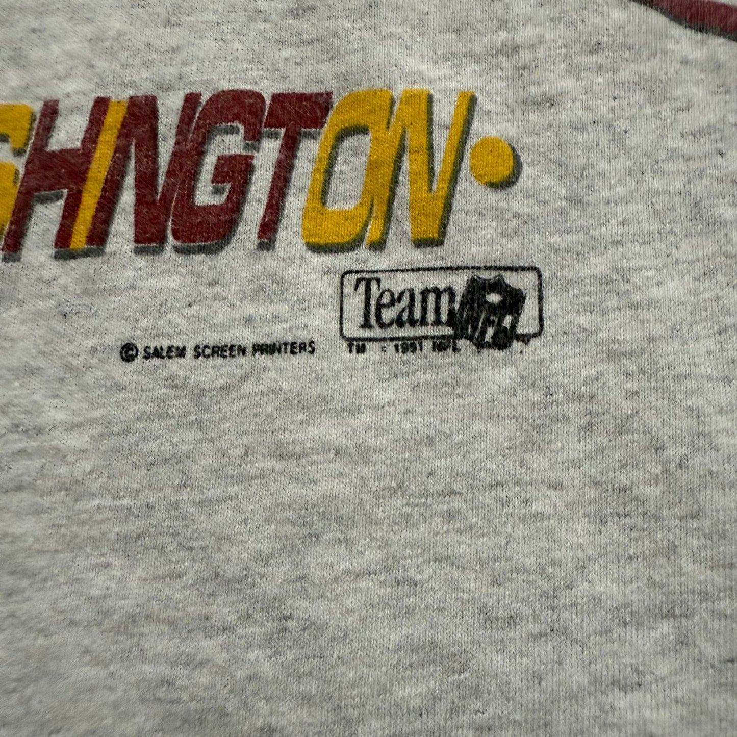 Washington Redskins Vintage Salem AOP T-Shirt Large