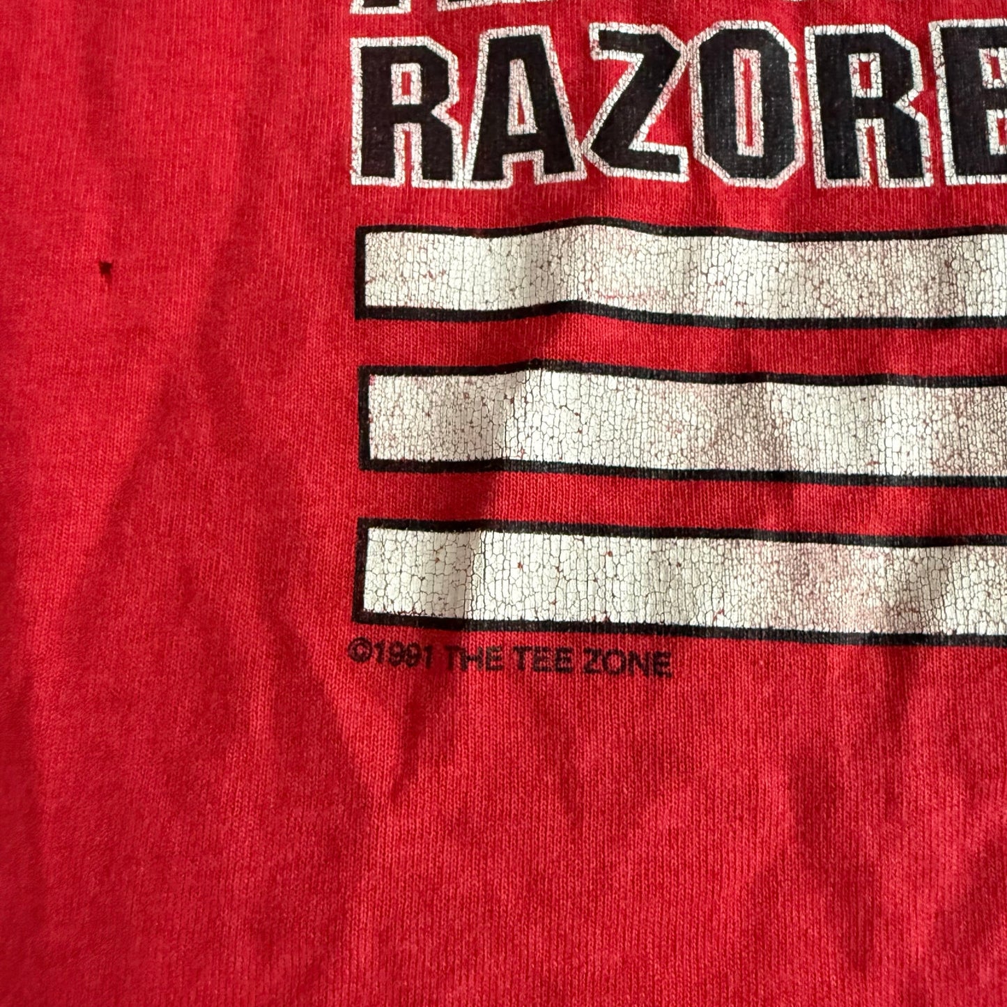 Arkansas Razorbacks Vintage Graphic T-Shirt - Medium