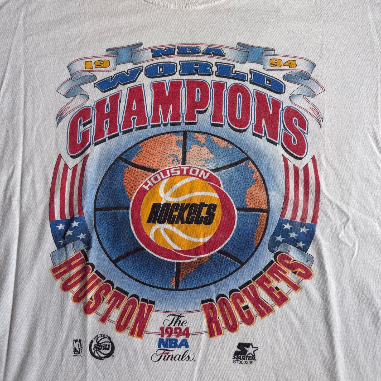 Houston Rockets Championship t-shirt Vintage 90s