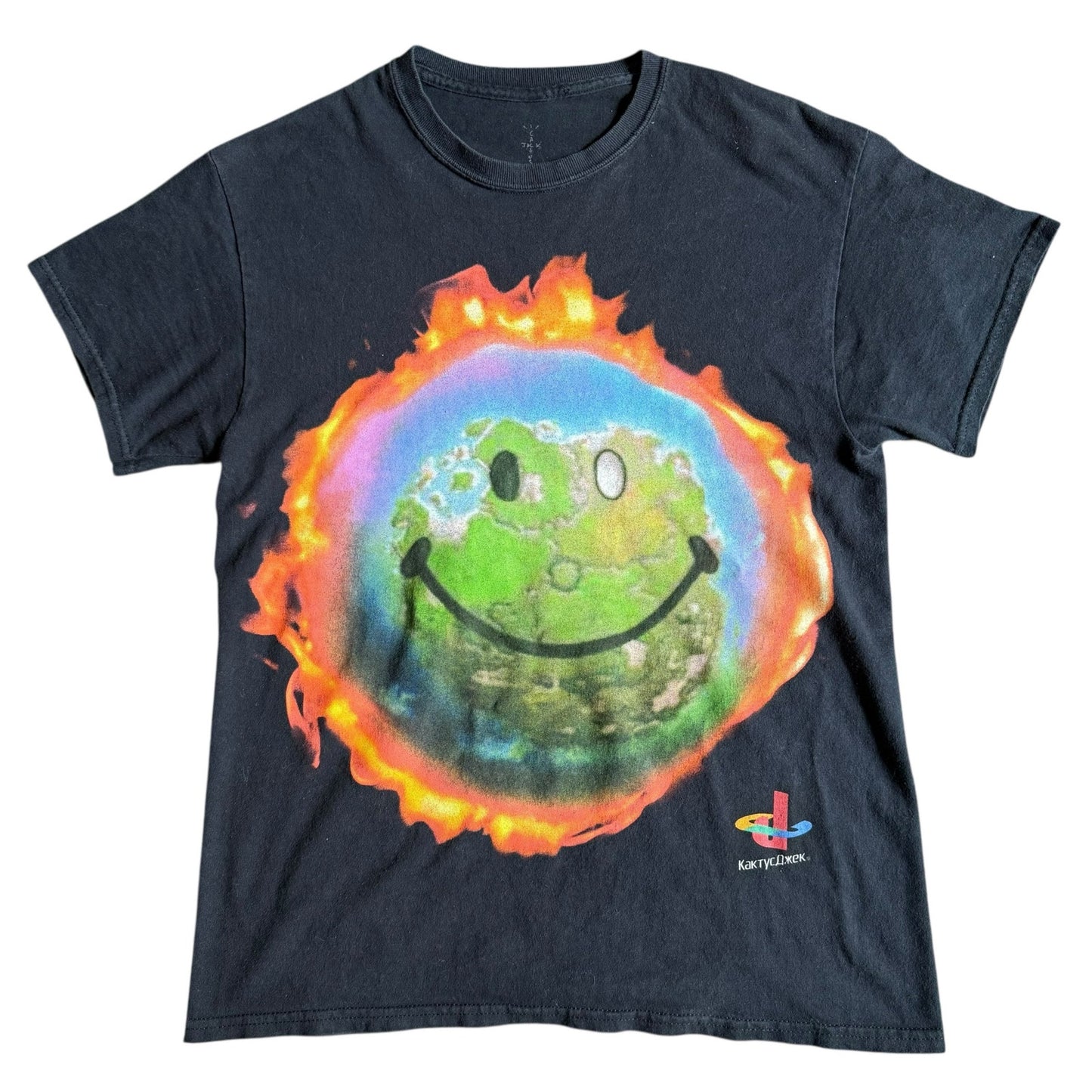 Cactus Jack Travis Scott x PlayStation Graphic T-shirt - Small