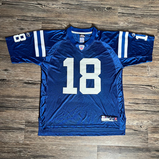 Indianapolis Colts Peyton Manning Jersey #18 Blue