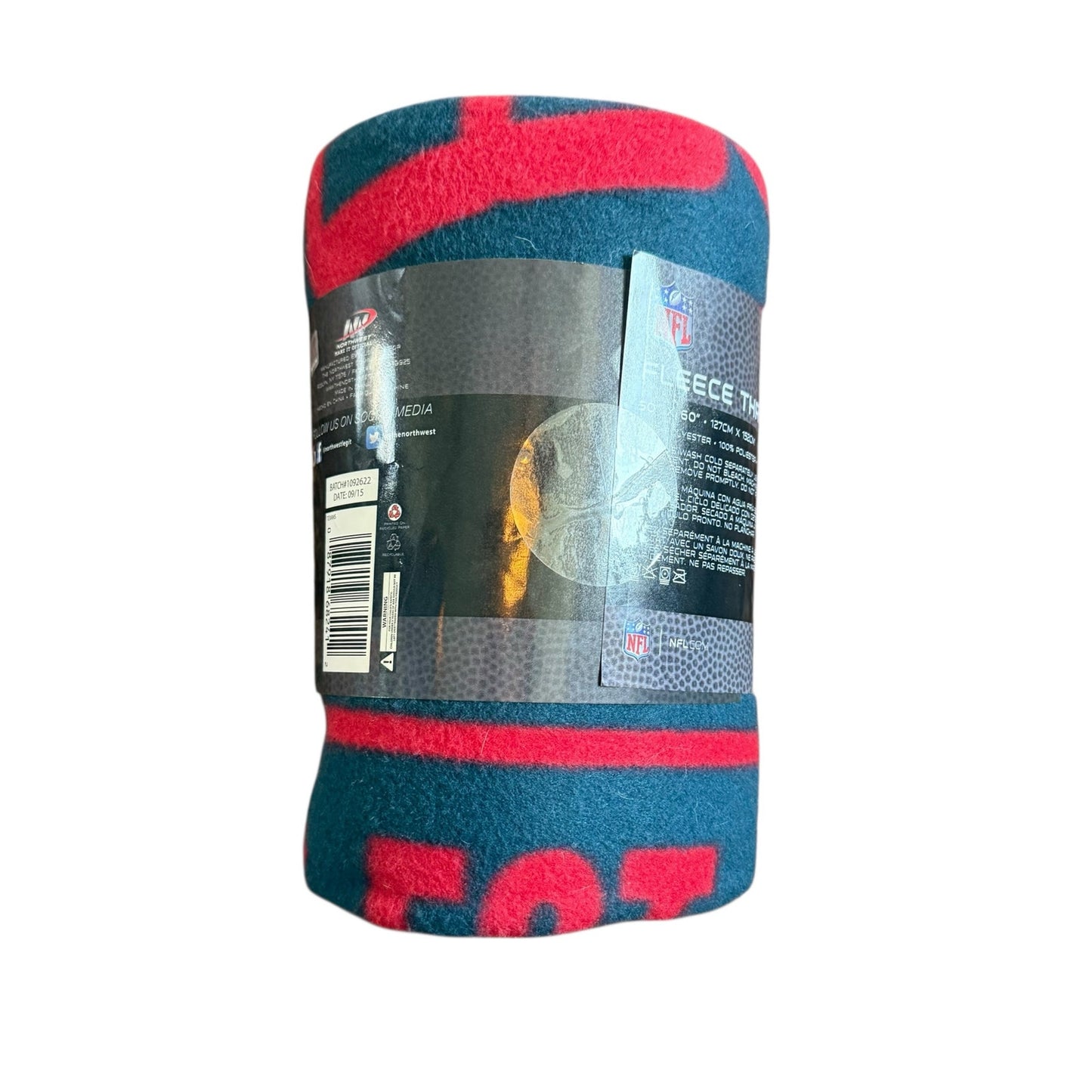 Houston Texans Fleece Throw Blanket NWT