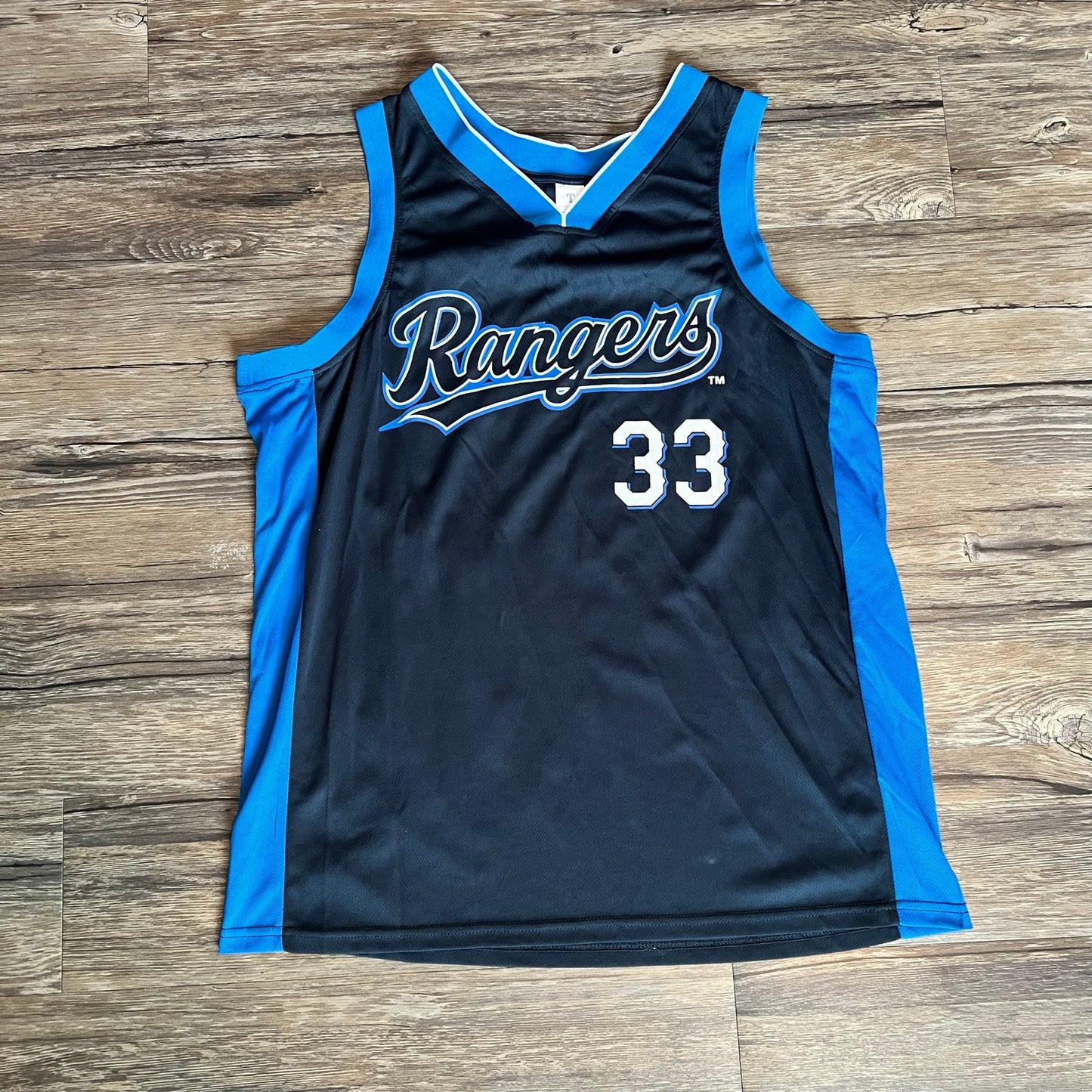 Texas Rangers Baseball Team Basketball Jersey