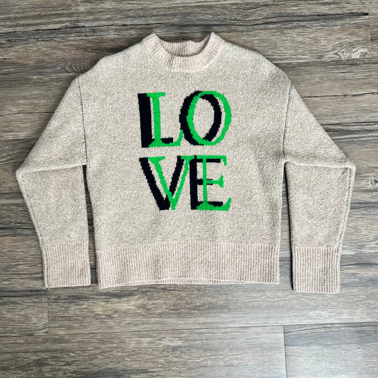 Love Graphic Sweater