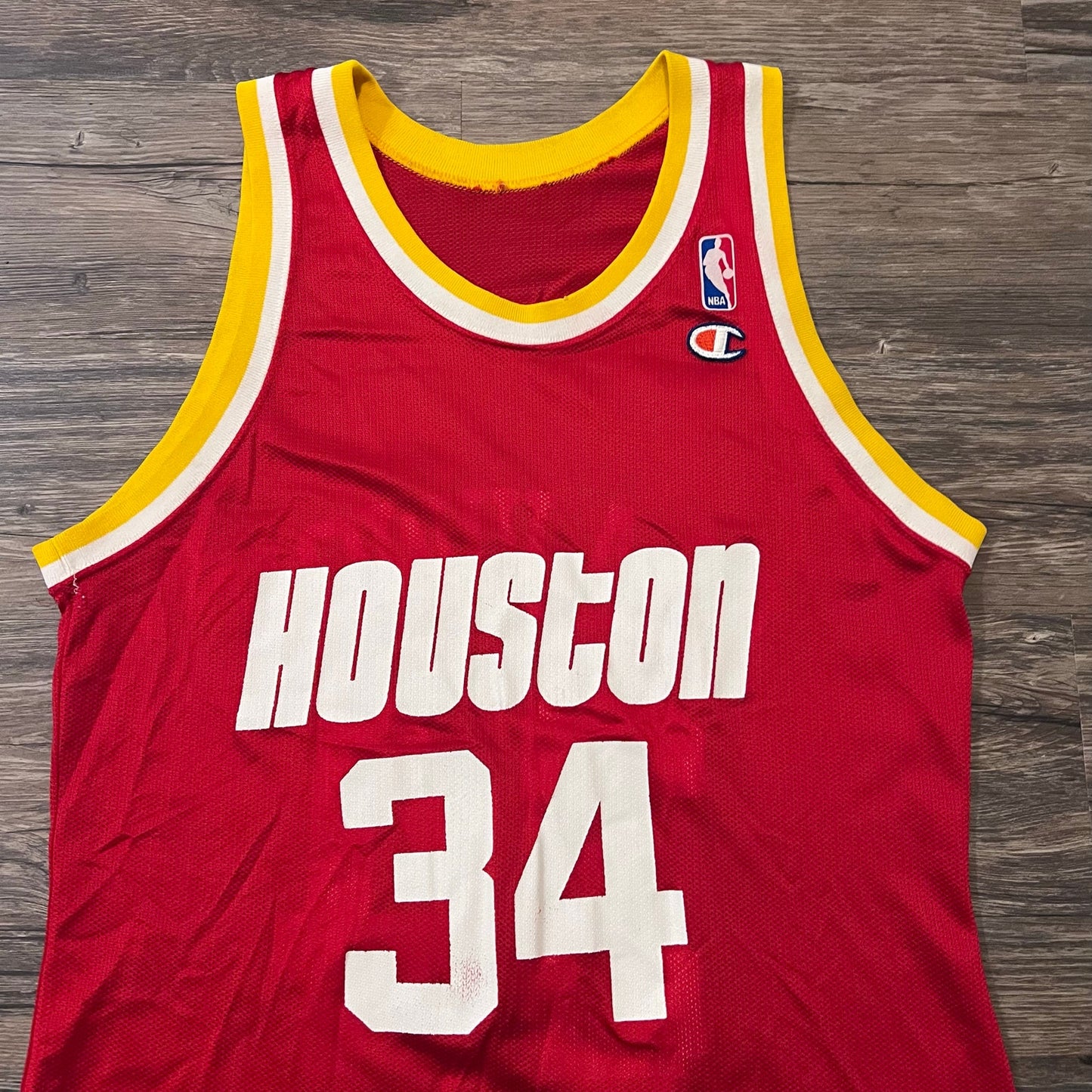 Houston Rockets Vintage Hakeem Olajuwon #34 Jersey