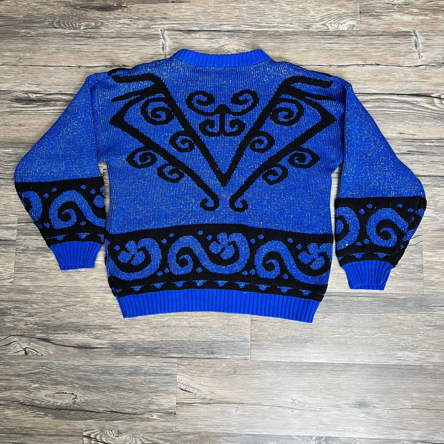 Blue Vintage Women's Sweater