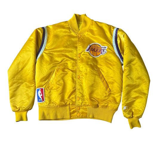 Los Angeles Lakers Satin Starter Jacket - Medium