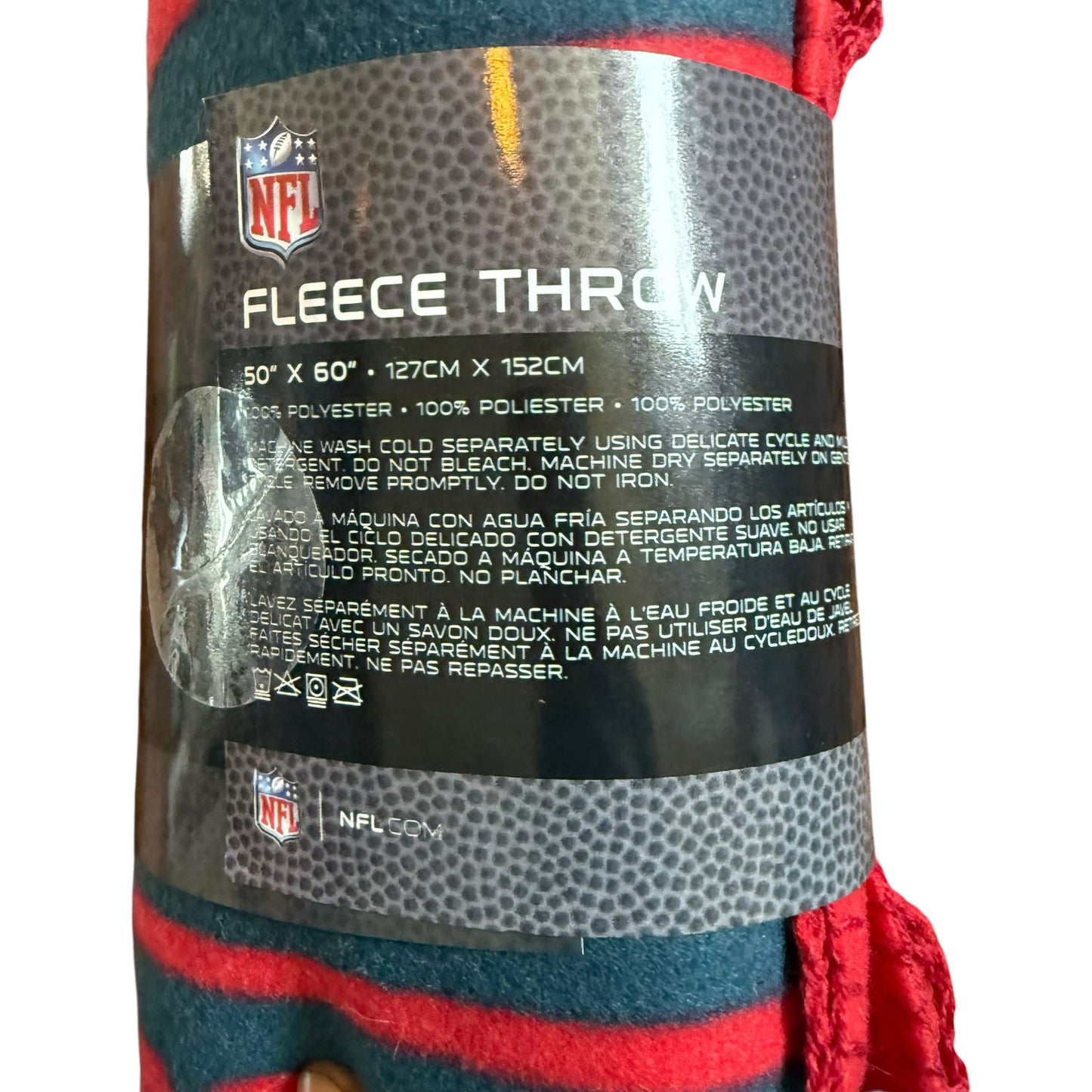 Houston Texans Fleece Throw Blanket NWT