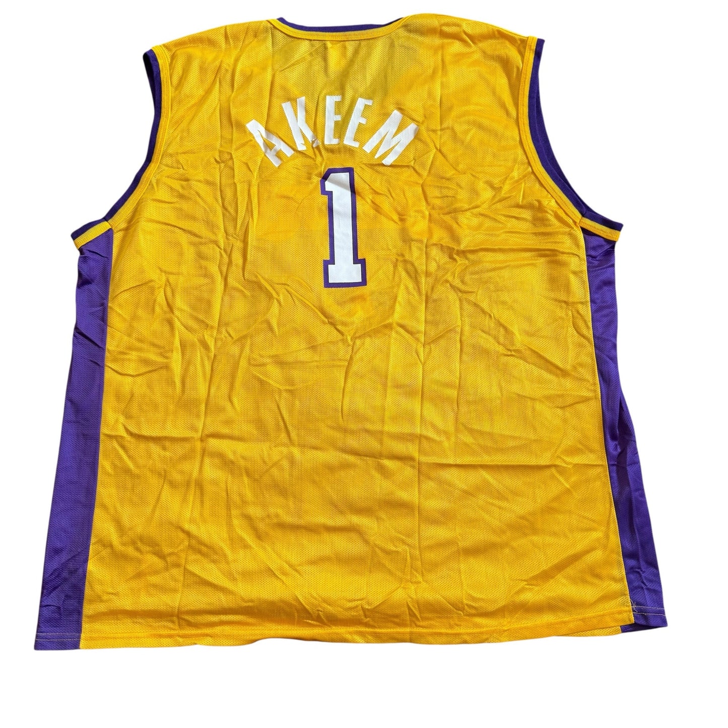 Los Angeles Vintage Custom Lakers #1 Akeem jersey - XL