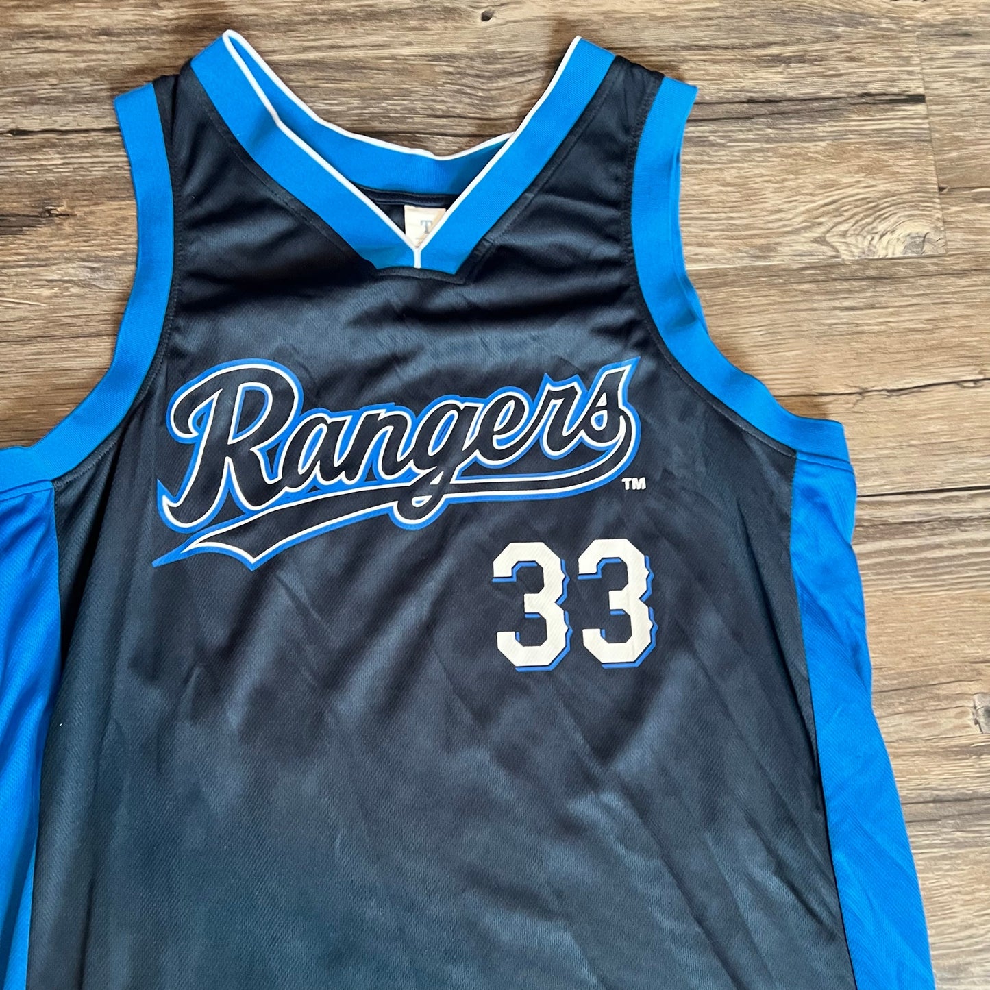 Texas Rangers Baseball Team Basketball Jersey