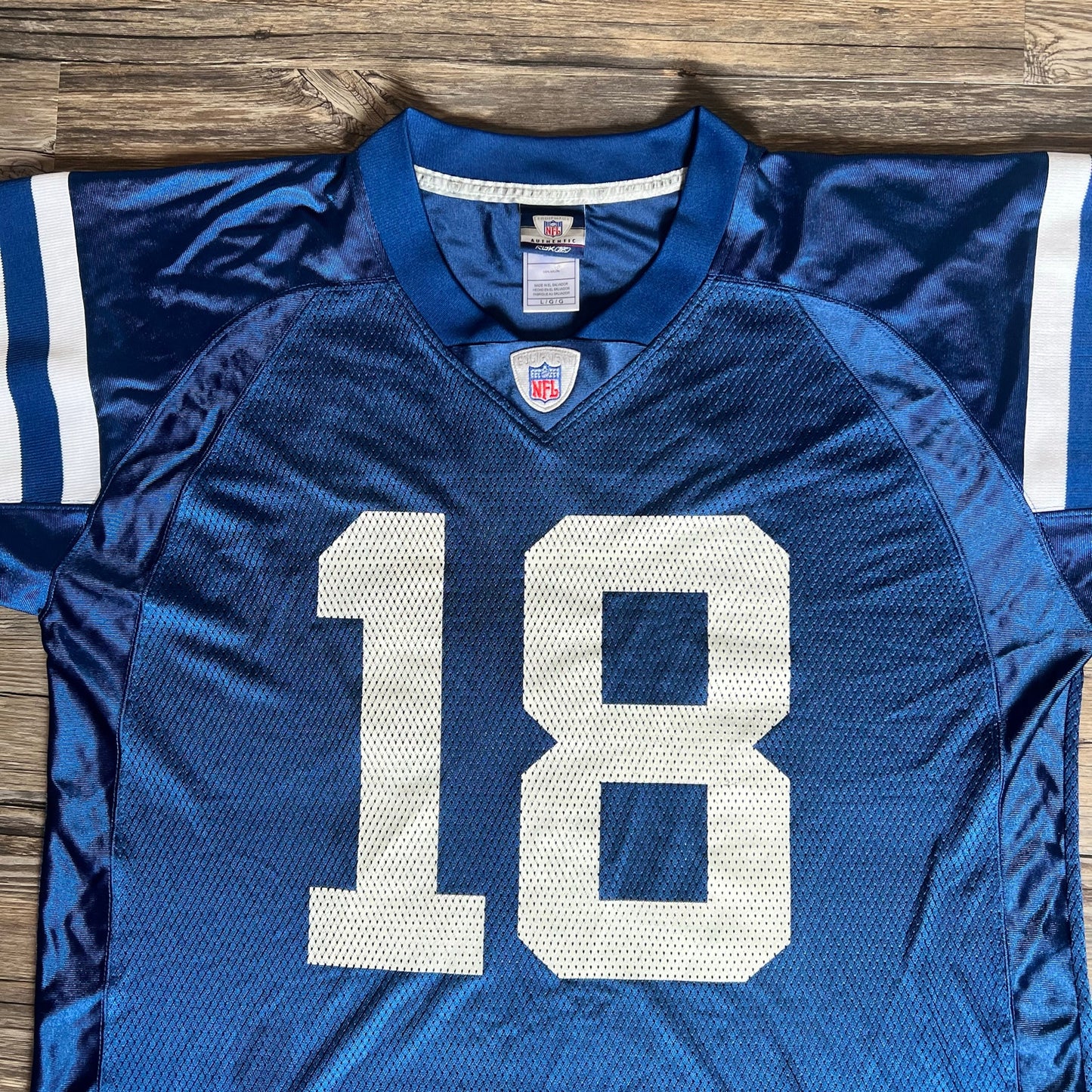 Indianapolis Colts Peyton Manning Jersey #18 Blue