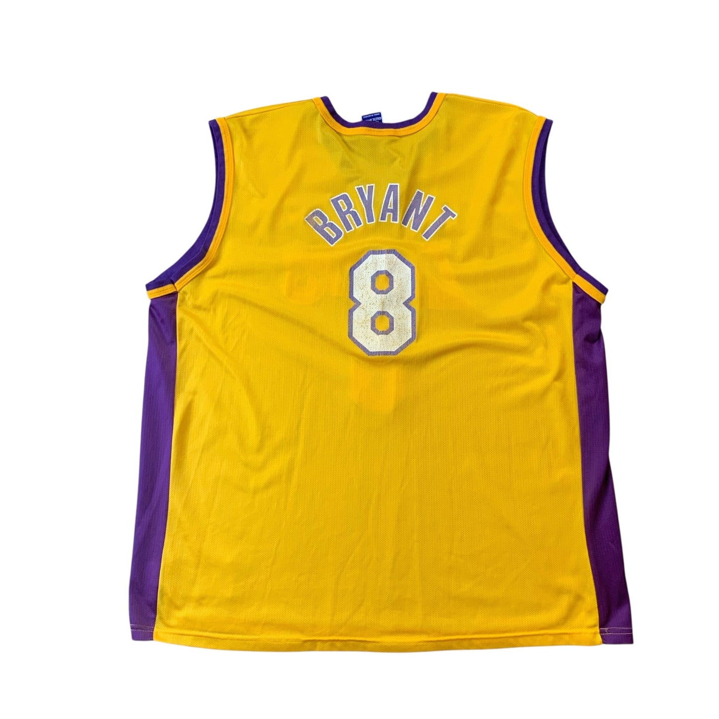 Kobe Bryant #8 Los Angeles Lakers Vintage Champion Jersey - XL