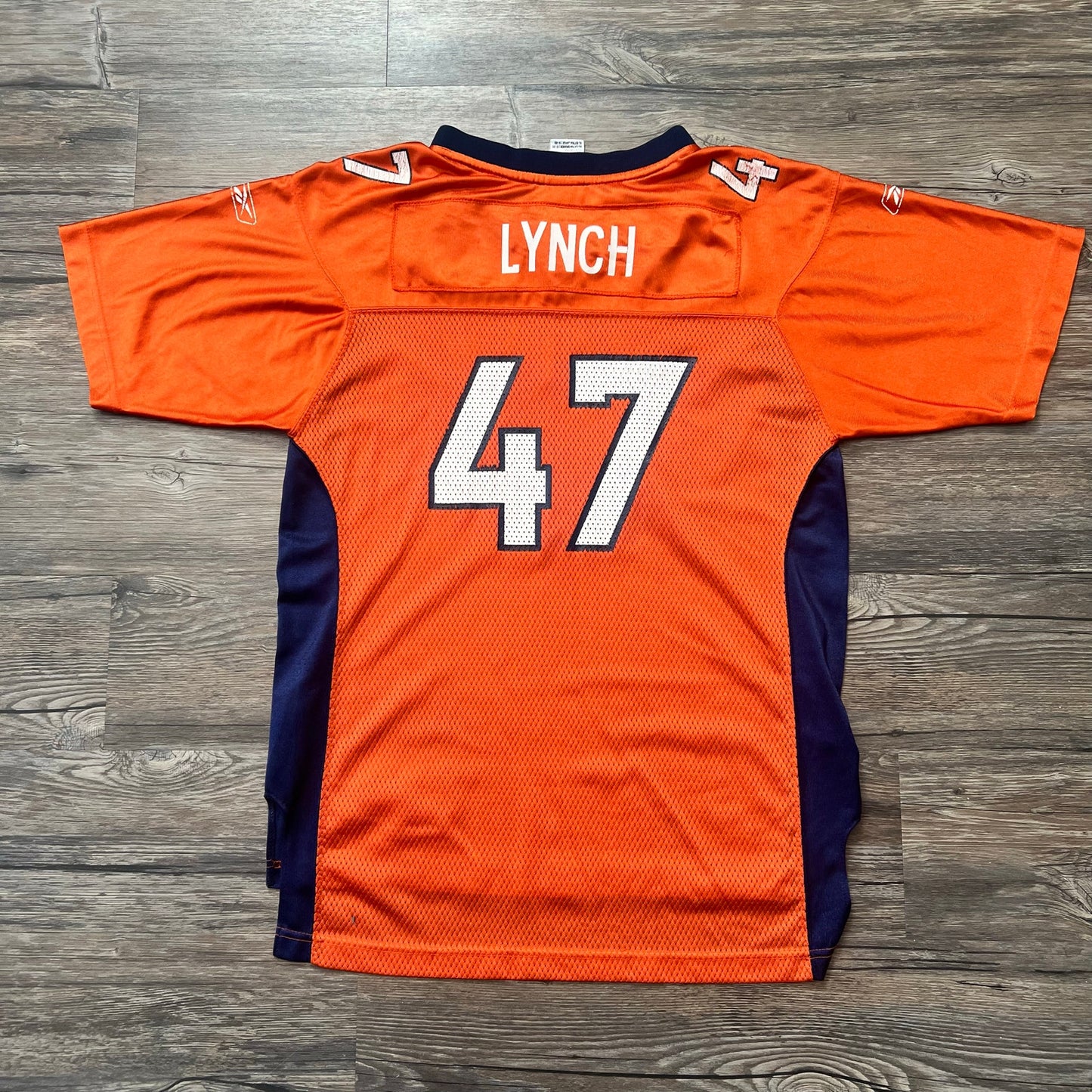 Denver Broncos Kids #47 John Lynch Jersey XL