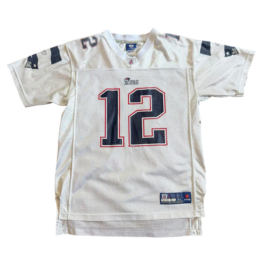 Tom Brady New England Patriots #12 Youth Jersey - XL