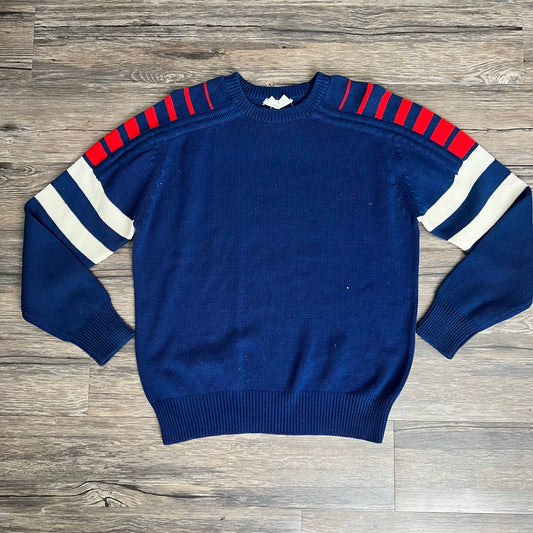 Snowden Sports Vintage Sweater Blue