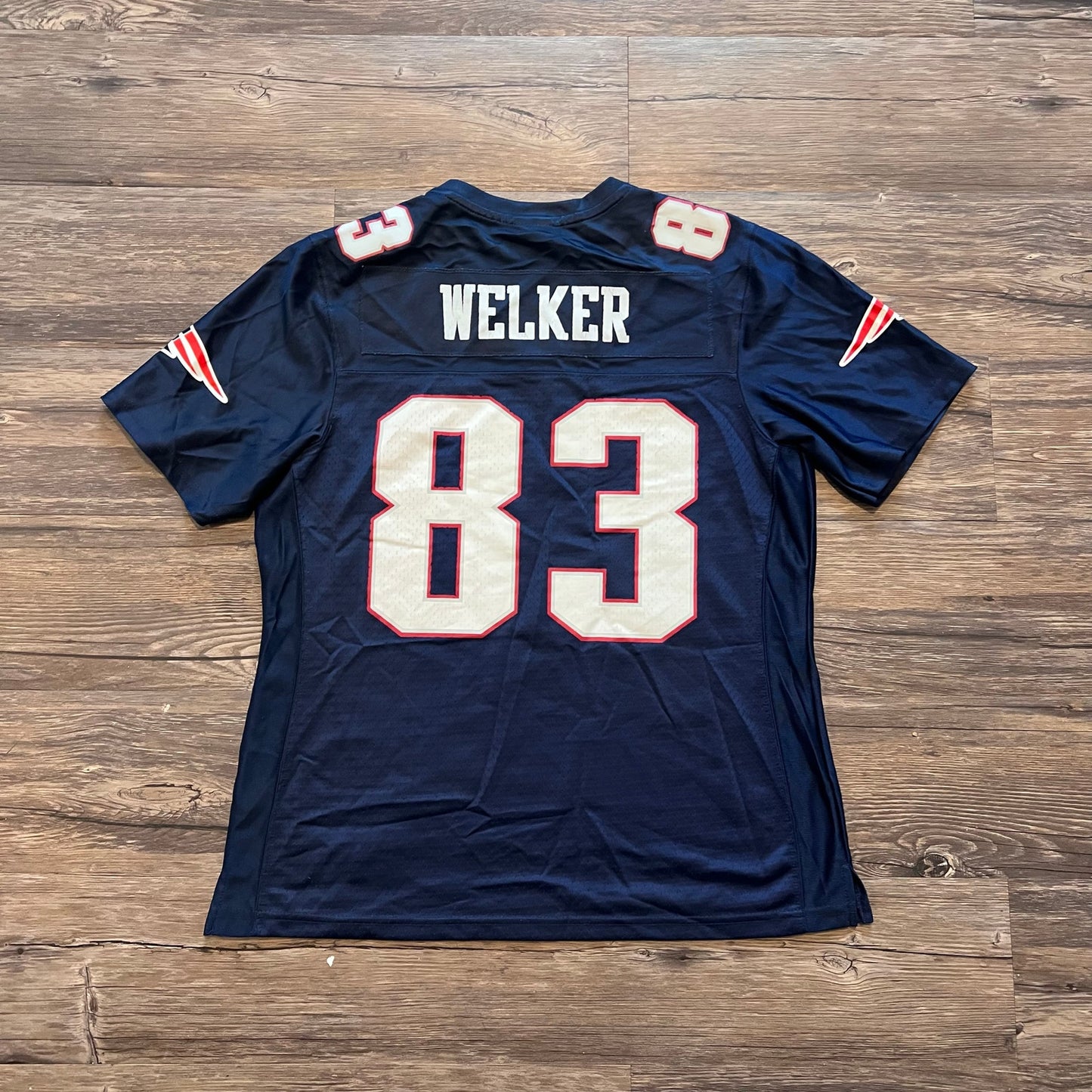 New England Patriots Wes Welker Women’s Jersey #83