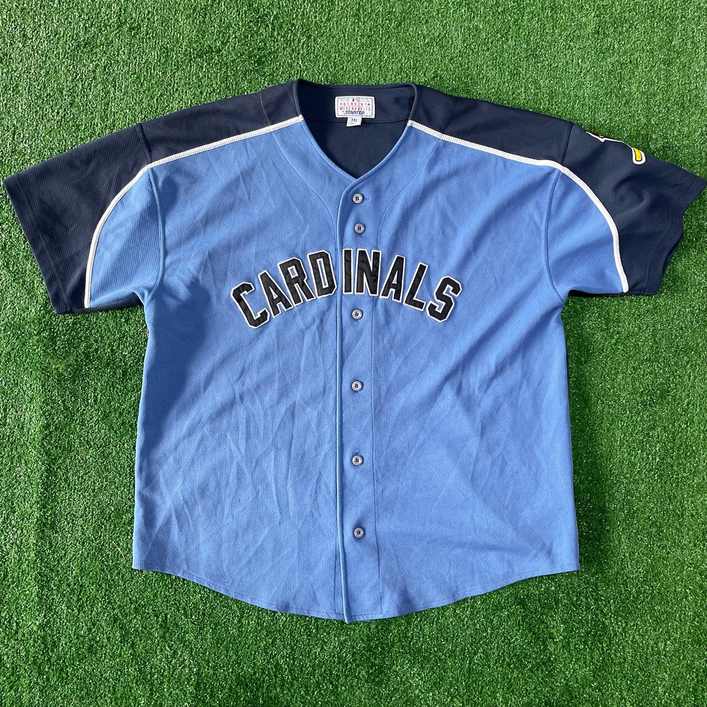 Blue St. Louis Cardinals Vintage Baseball Jersey