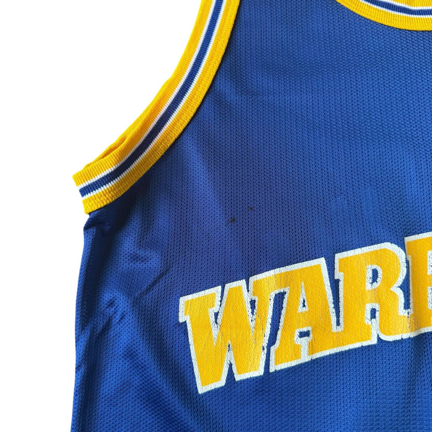 Golden State Warriors Tim Hardaway #10 Vintage Champion Jersey - Medium 40