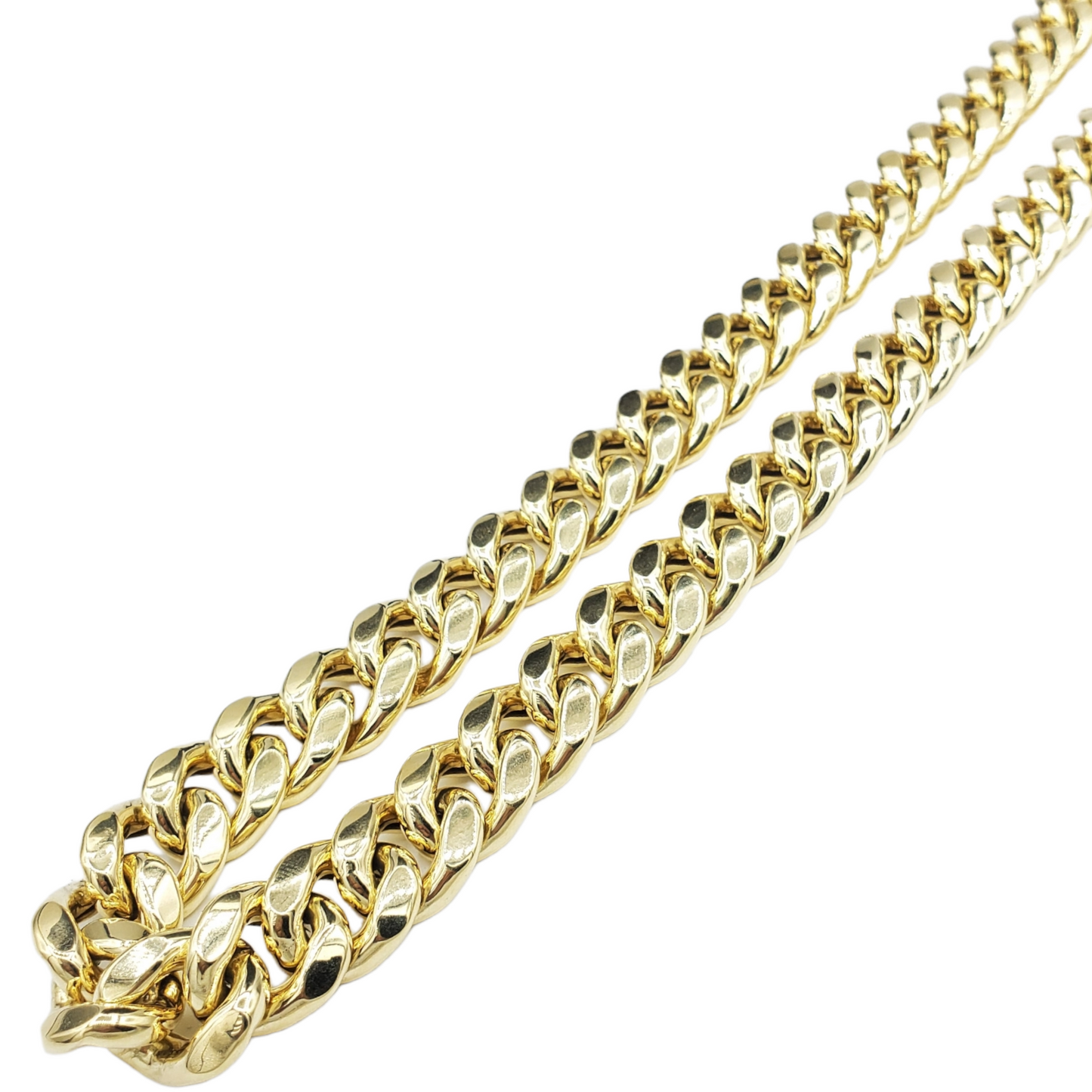 10K Yellow Gold  Miami Cuban Link Chain