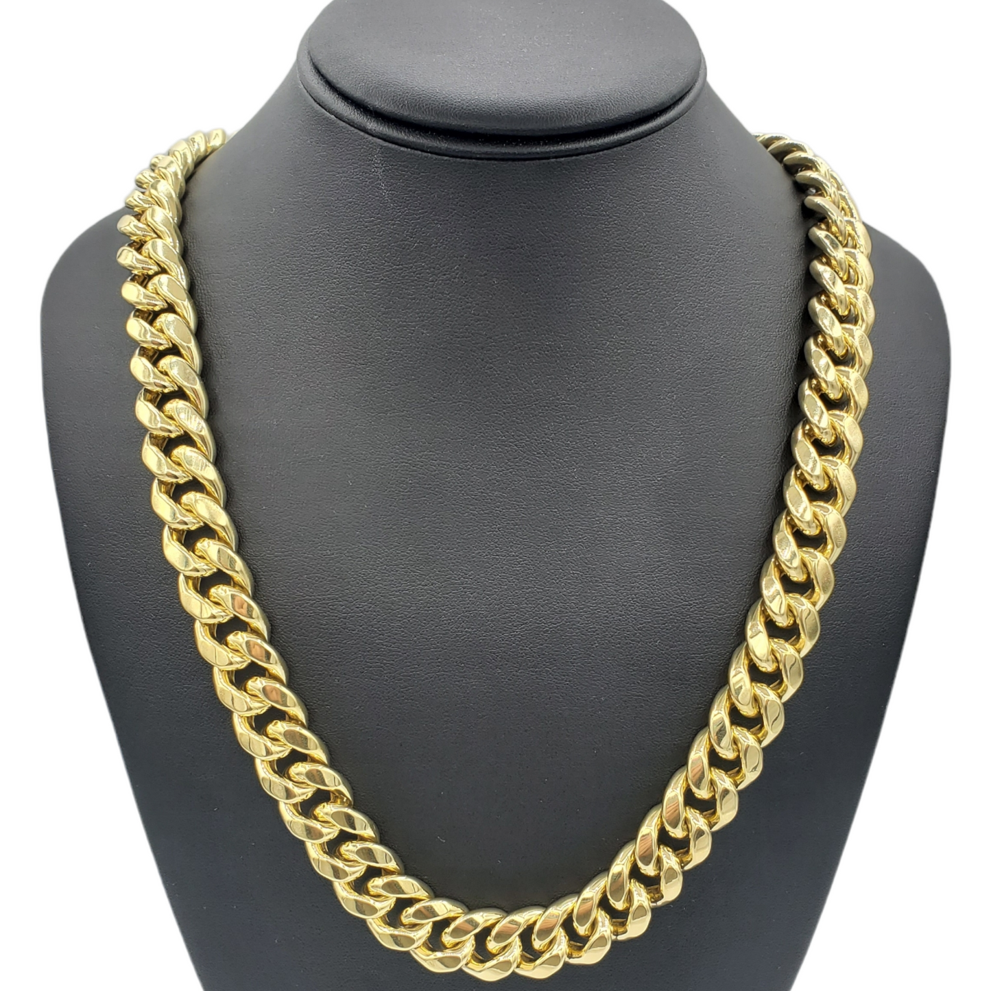 10K Yellow Gold  Miami Cuban Link Chain