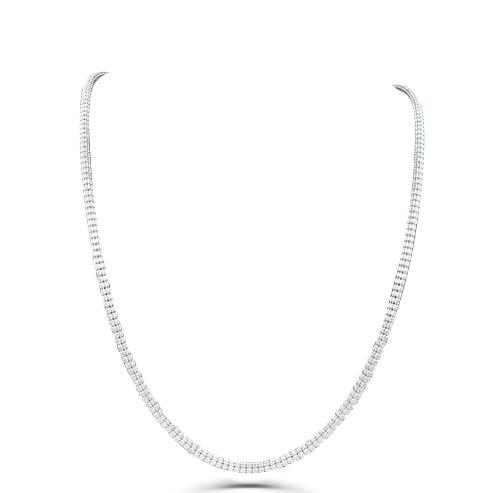 14K Gold- Ice Chain (White Gold)