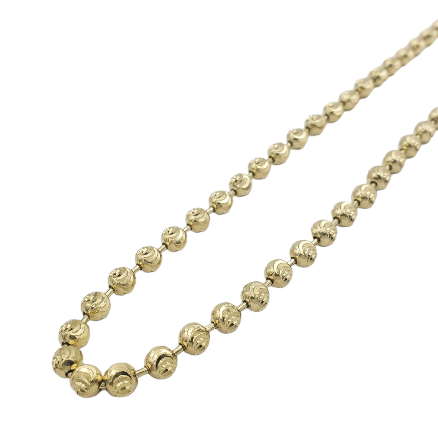 10K Gold- Moon Cut Chain