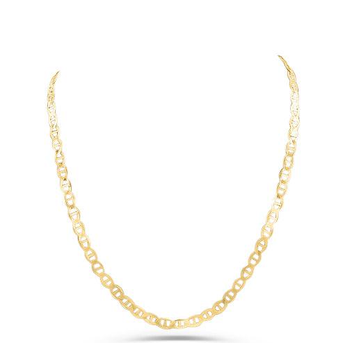 10K Gold- Solid Mariner Chain