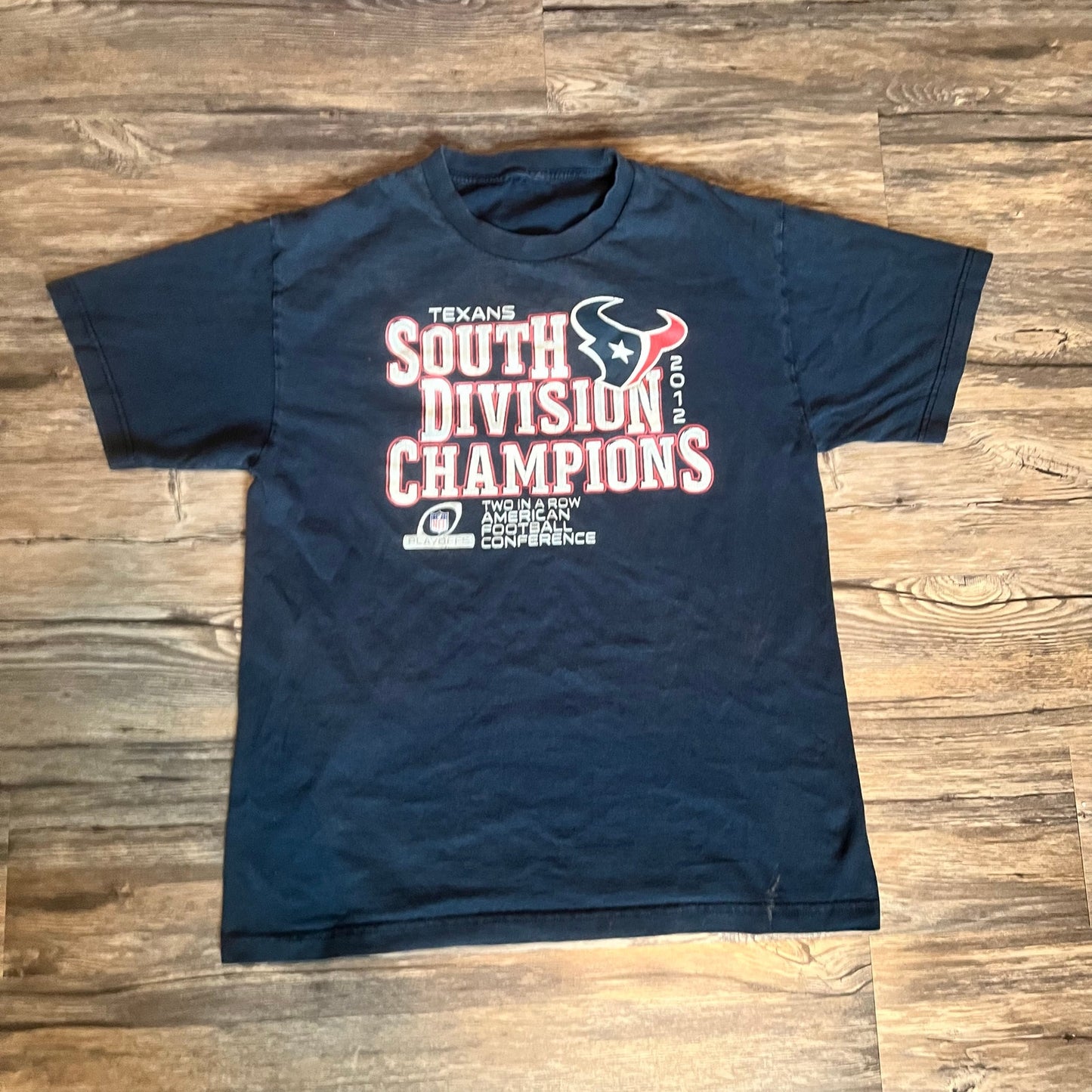 Houston Texans Division Champions T shirt 2012