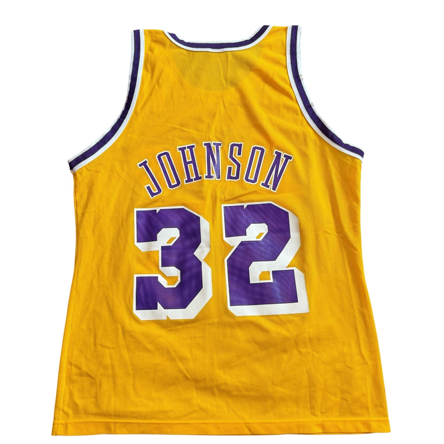 Magic Johnson Los Angeles Lakers Champion Jersey - Large