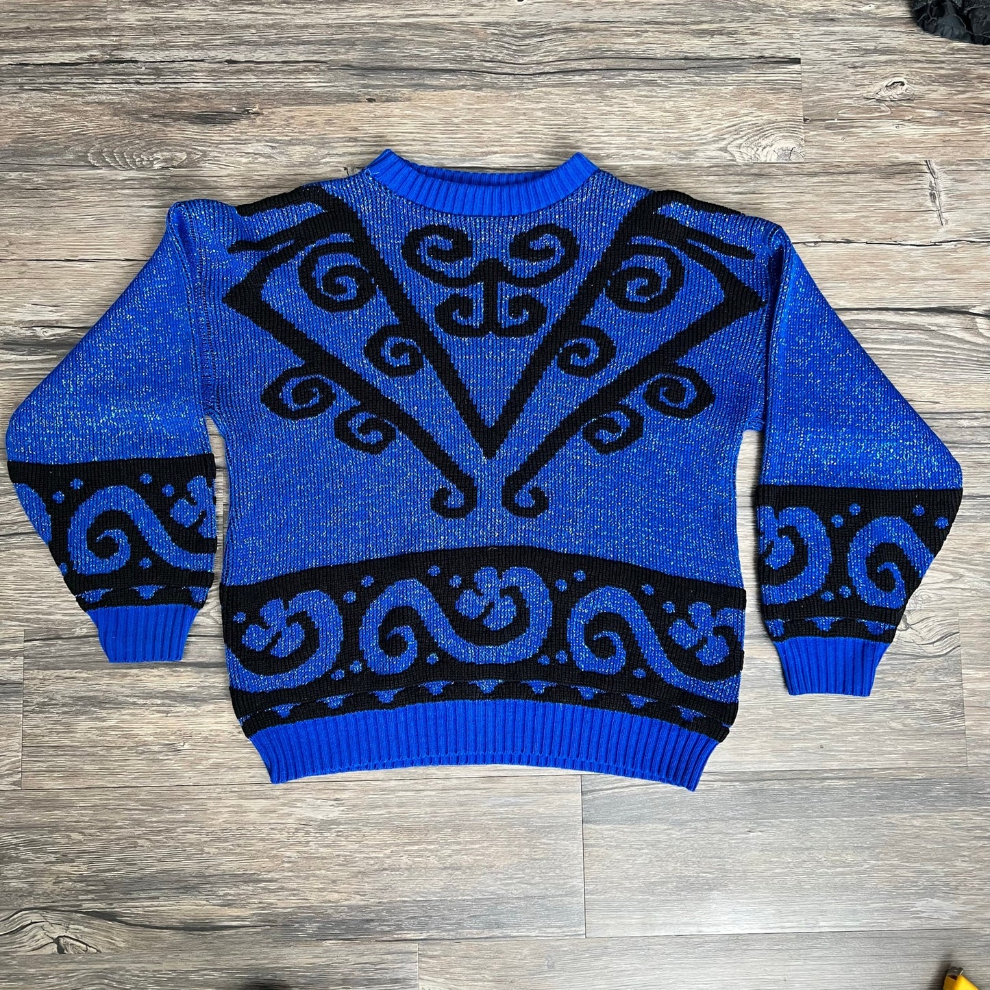 Blue Vintage Women's Sweater