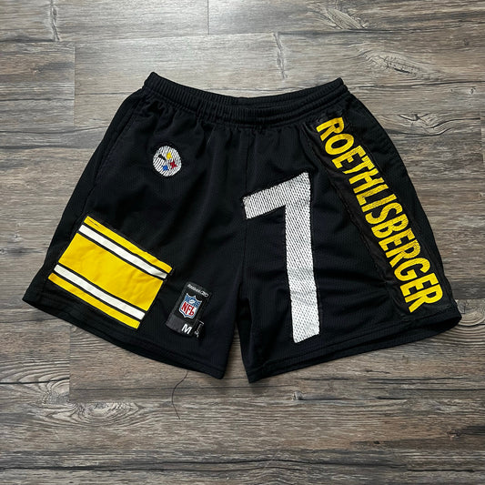 Pittsburgh Steelers Custom Shorts Ben Rothlisberger