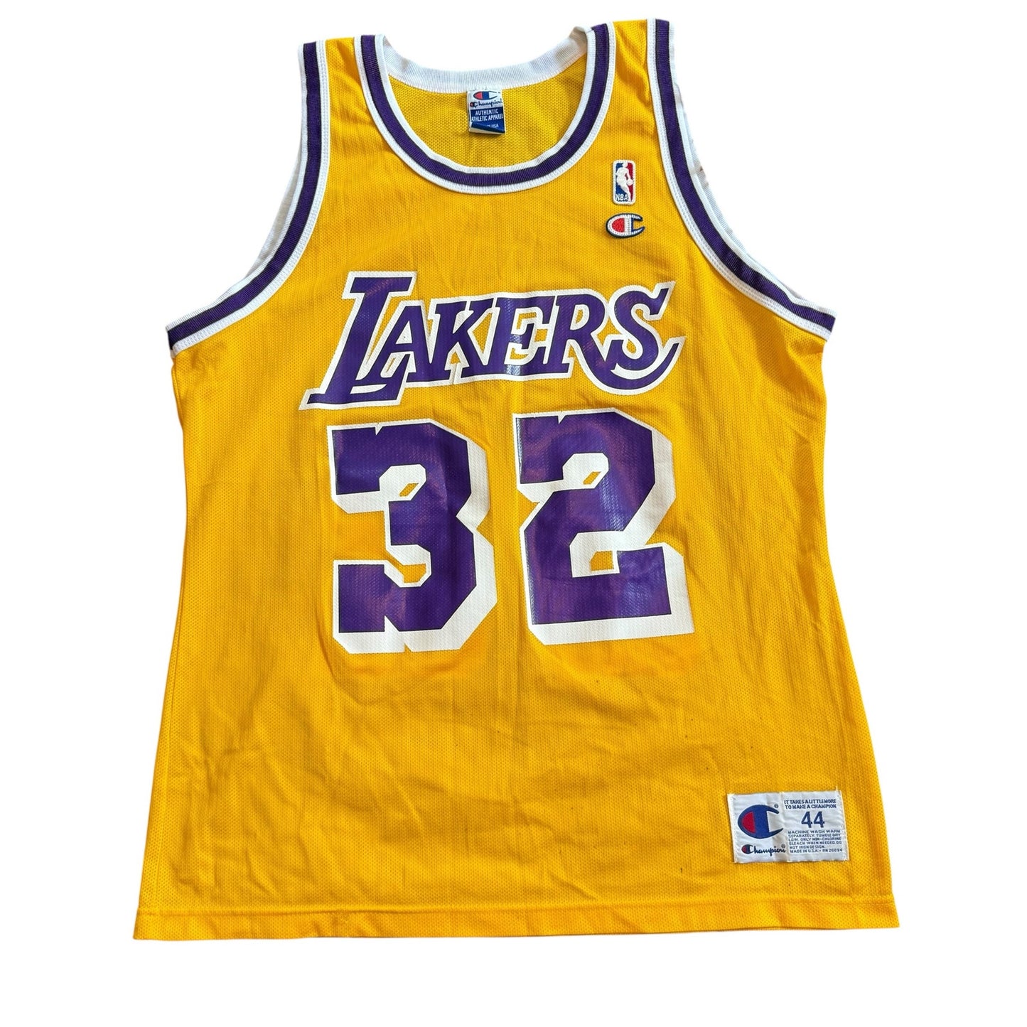Magic Johnson Los Angeles Lakers Champion Jersey - Large