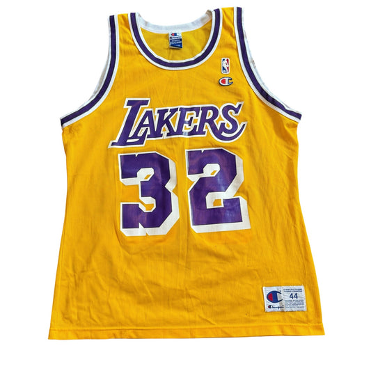 Magic Johnson Los Angeles Lakers Champion Jersey - Large
