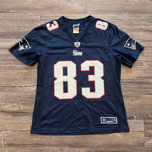 New England Patriots Wes Welker Women’s Jersey #83