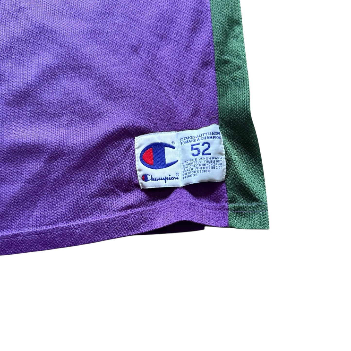 Milwaukee Bucks Purple #1 Champion Jersey - 52 XXL